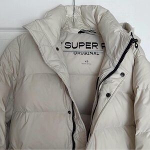 Super Puff Original Cream Puffer Jacket